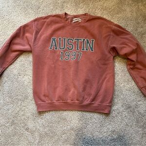 City sweatshirt by Anthropologie